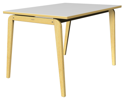 Table Adell - 120x80 cm - 4 pieds